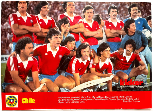 KICKER 1982 CHILE POSTER