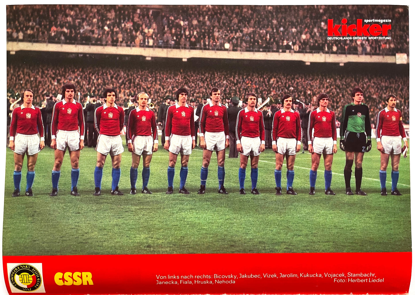 KICKER 1982 CSSR POSTER