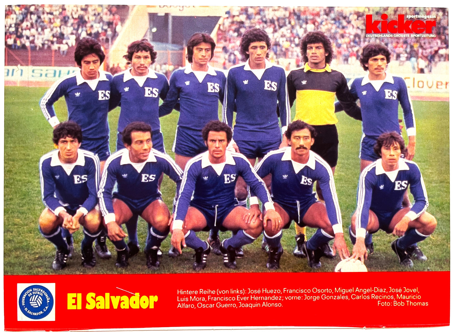 KICKER 1982 SALVADOR POSTER