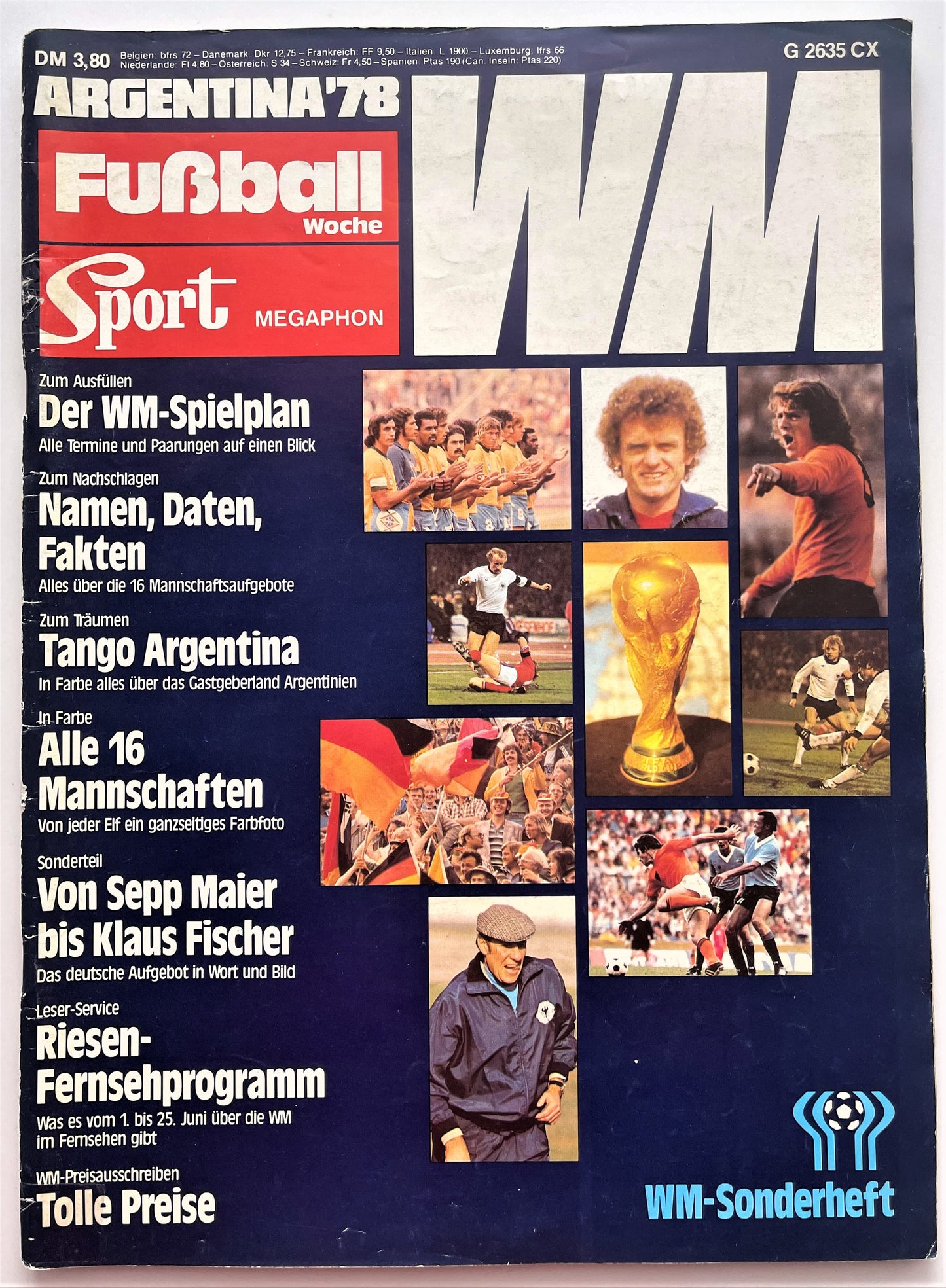 FUSSBALL WOCHE WM 78