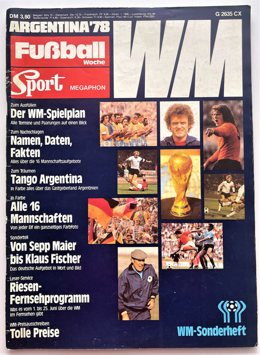 FUSSBALL WOCHE WM 78